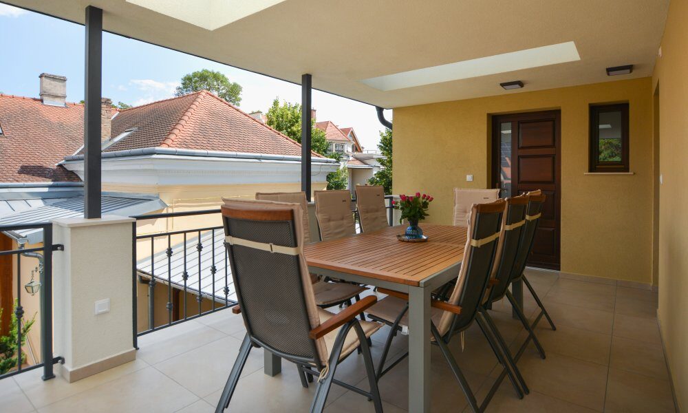 Apartman terasz