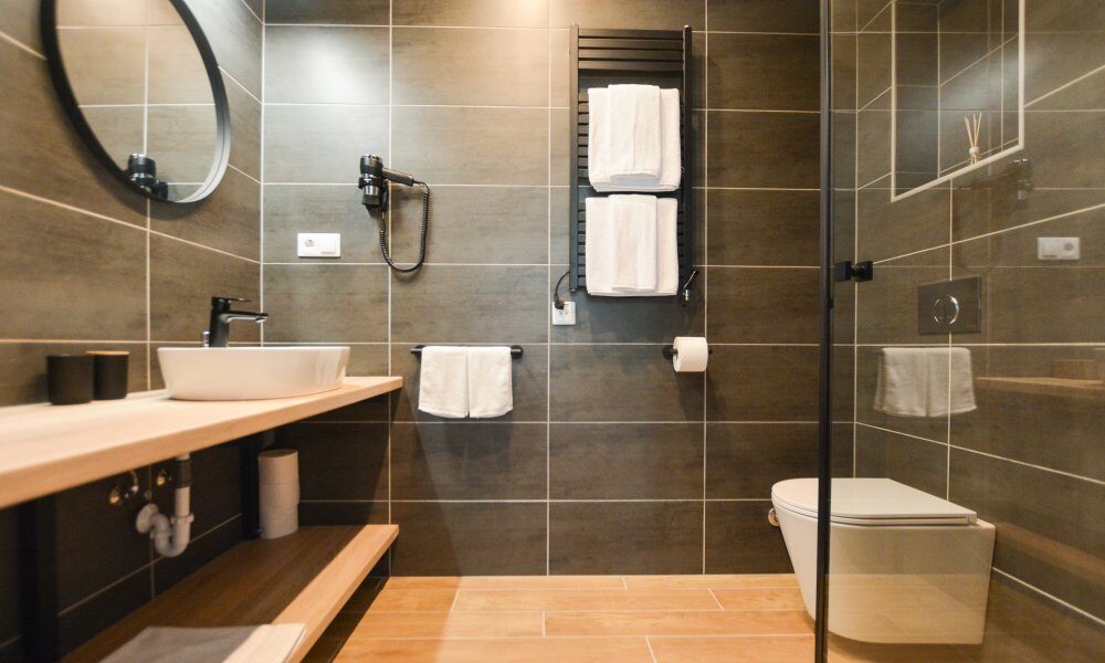 Károly Gusztáv apartman fürdőszoba
