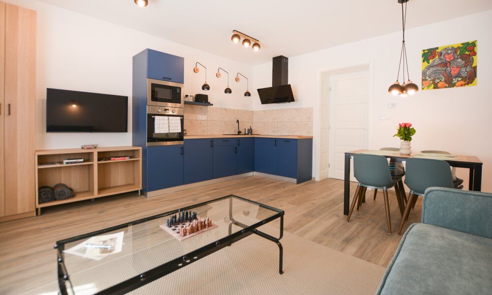 Károly Gusztáv apartman nappali